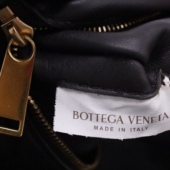 Bottega Veneta Cassette Chain Shoulder Bag in Dark Brown Lamb Leather - Picture 9 of 12